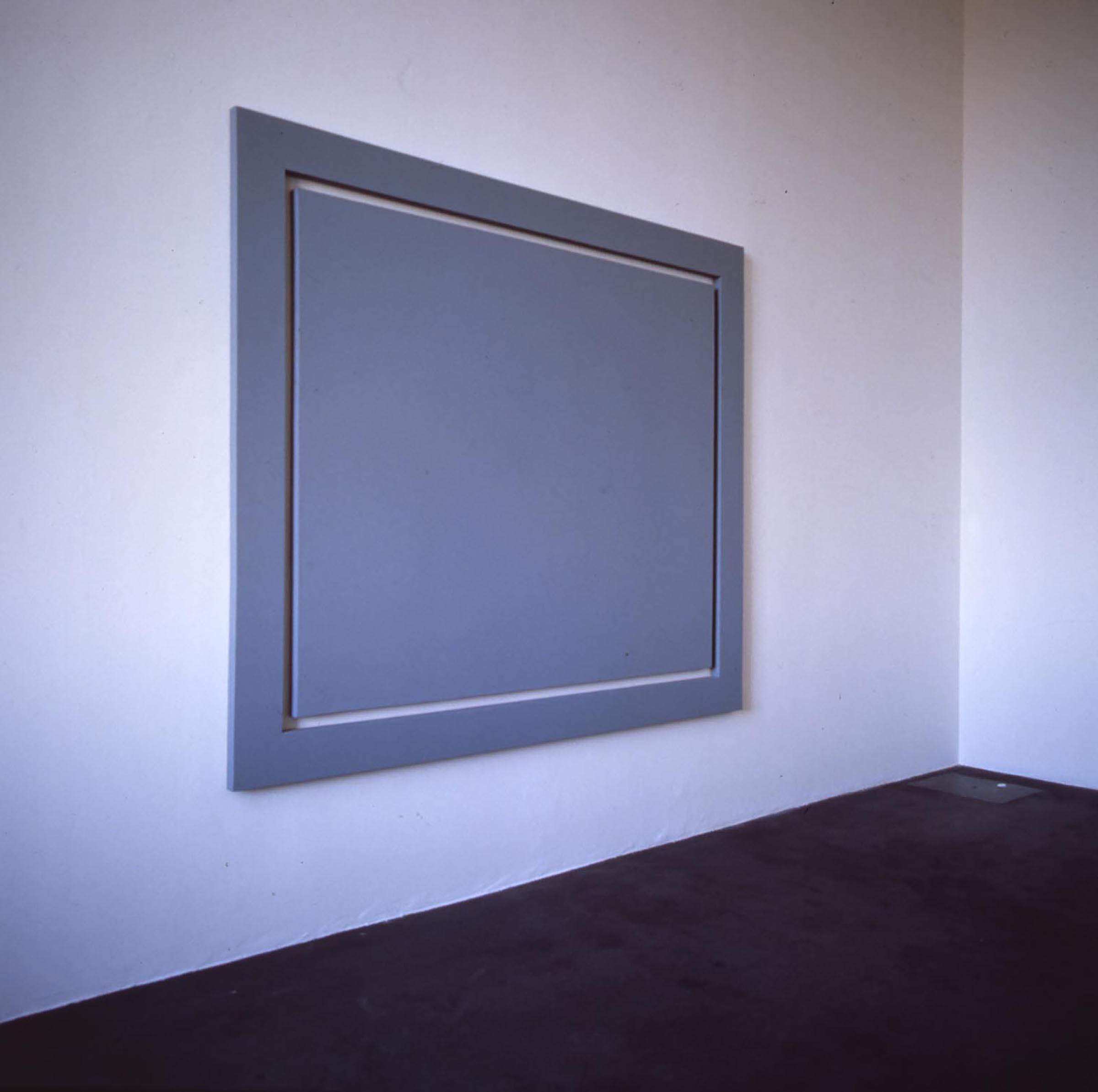 Alan Charlton, Channel painting, 1973